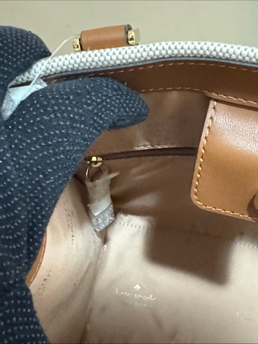 NEW✨NEW✨Kate Spade Ellie Small Tote Warm Gingerbread Canvas Satchel
